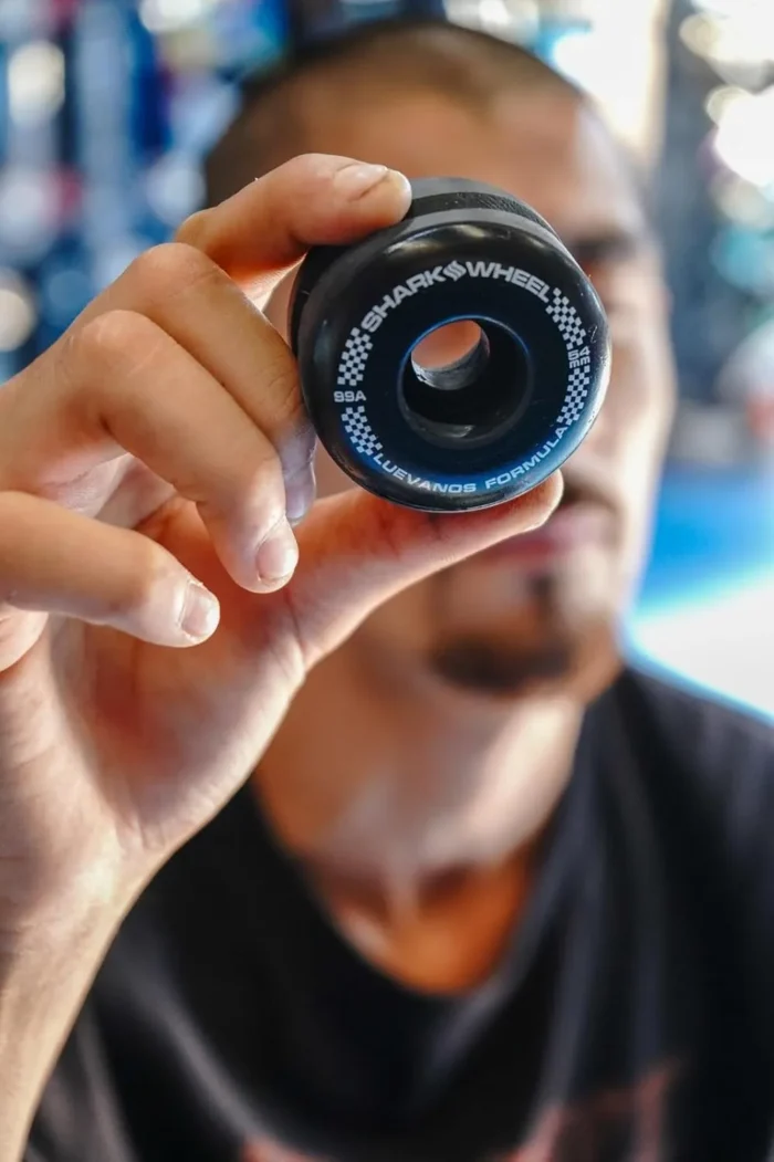 Shark Wheel 96A Pro Signature Durable Skateboard Wheels, Black, 54 Mm - Image 5