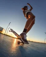 Shark Wheel Skateboard Cruising Wheels, Orange, 72 Mm - Image 6