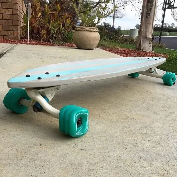 Shark Wheel Skateboard Cruising Wheels, Turquoise, 72 Mm - Image 6
