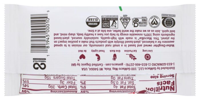 GoMacro Macro Bar, Cherries + Berries, 2 Oz - Image 5
