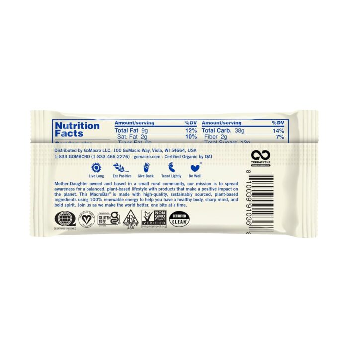 GoMacro Protein Macro Bar, Lemon, 2.3 Oz - Image 3