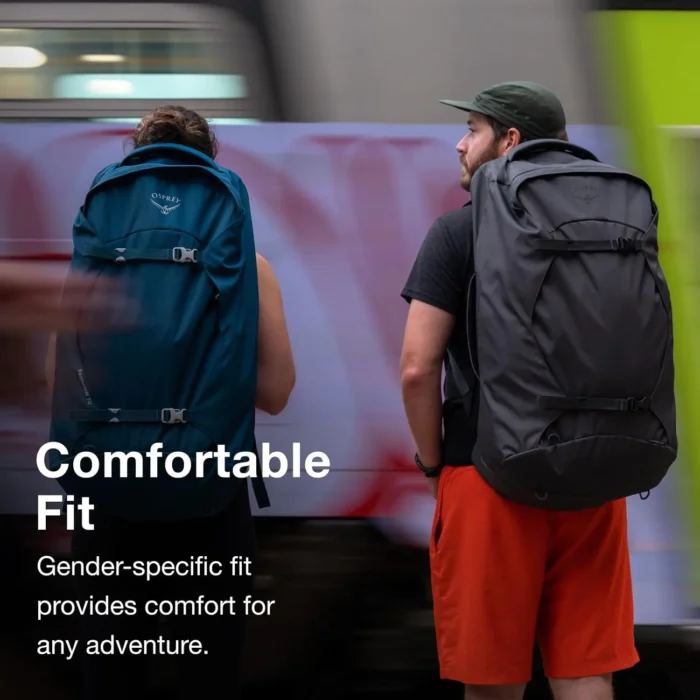 Osprey Farpoint Travel Pack 55L Men's, Gopher Green - Image 7