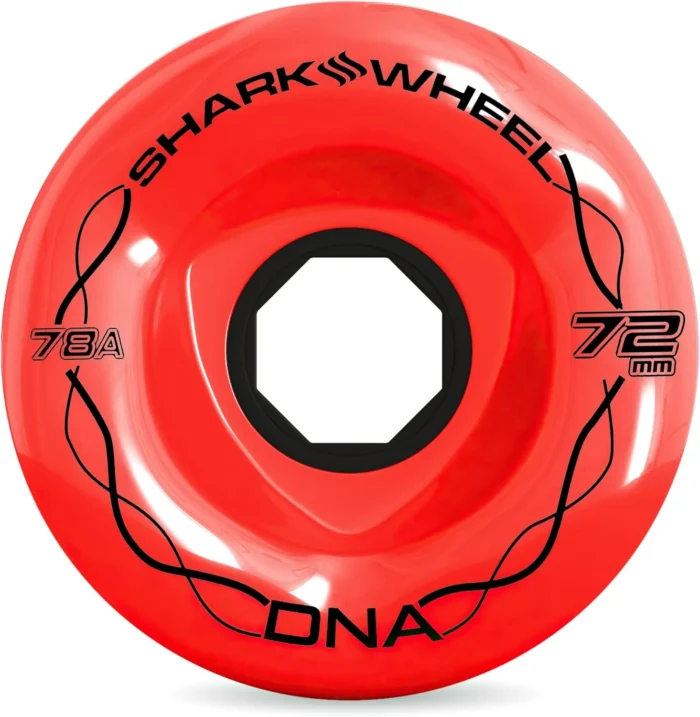Shark Wheel Skateboard Cruising Wheels, Lava, 72 Mm - Image 3