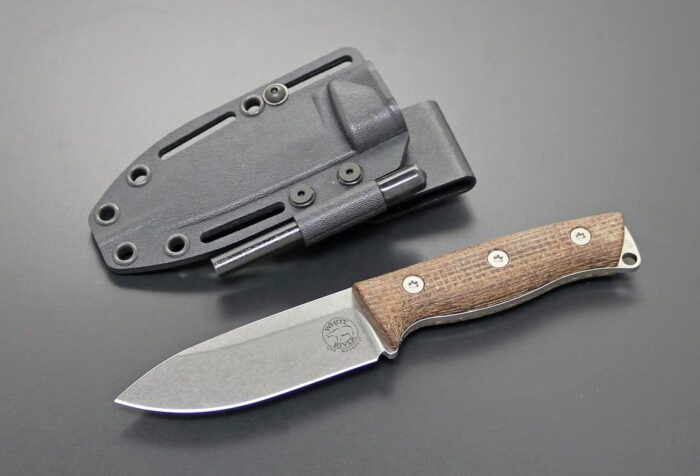 White River Ursus Cub Natural Burlap Micarta - Image 3