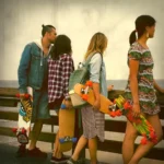 Shark Wheel Skateboard Cruising Wheels, Clear W/ Red Hub, 60 Mm - Image 3