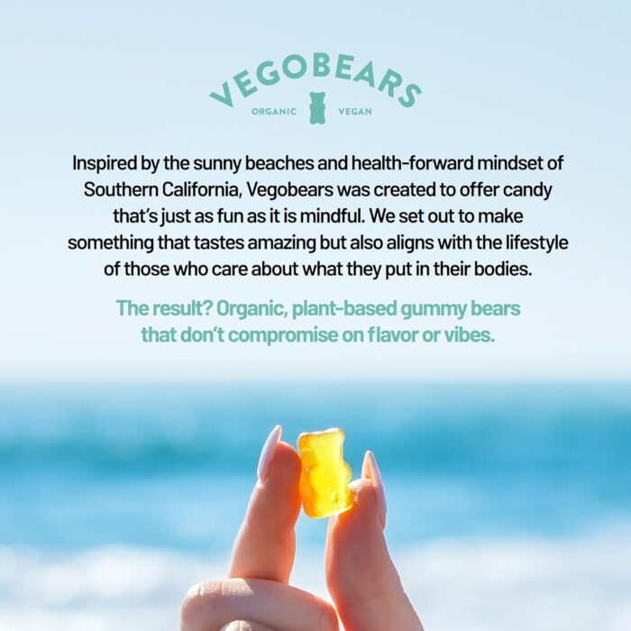 Vego Bears Venice Beach Sour Gummy Bears, 4 Oz - Image 7