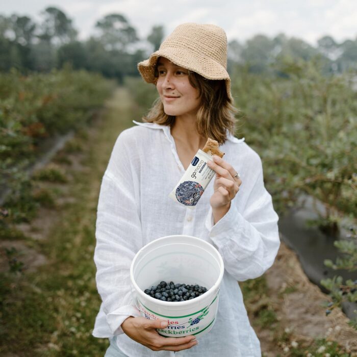 GoMacro Protein Macro Bar, Blueberry + Cashew Butter, 2.3 Oz - Image 3