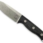 White River Ursus Cub Black Burlap Micarta