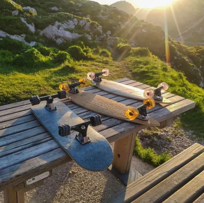 Shark Wheel Skateboard Cruising Wheels, Transparent Amber, 72 Mm - Image 7