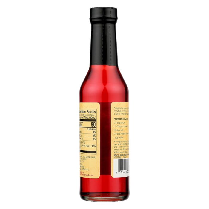 Reese Marachino Syrup, 8 Fl Oz - Image 2
