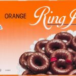 Joyva Orange Ring Jells Chocolate Covered, 9 Oz