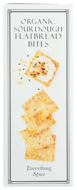 Rustic Bakery Sourdough Everything Spice Flatbread Bites, 4 Oz - Image 3