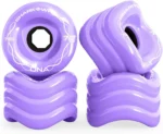 Shark Wheel Skateboard Cruising Wheels, Purple, 72 Mm