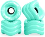 Shark Wheel Skateboard Cruising Wheels, Turquoise, 72 Mm