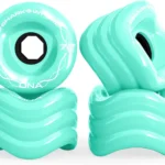 Shark Wheel Skateboard Cruising Wheels, Turquoise, 72 Mm