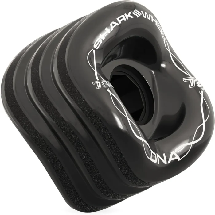 Shark Wheel Skateboard Cruising Wheels, Black, 72 Mm - Image 2