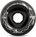 Shark Wheel Skateboard Cruising Wheels, Black, 72 Mm - Image 3