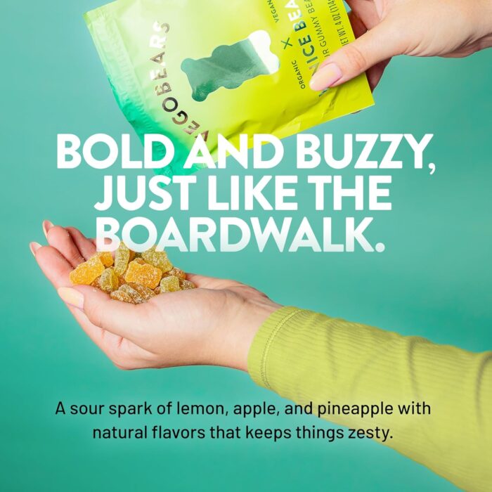 Vego Bears Venice Beach Sour Gummy Bears, 4 Oz - Image 3