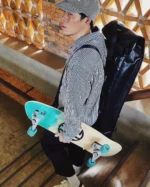 Shark Wheel Skateboard Cruising Wheels, Ice Blue, 60 Mm - Image 4