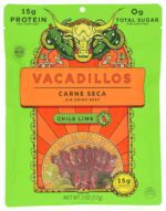 Vacadillos Air Dried Beef, Chile Lime, 2 Oz