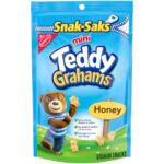 Teddy Grahams Mini Snak-Saks, Honey, 8 Oz