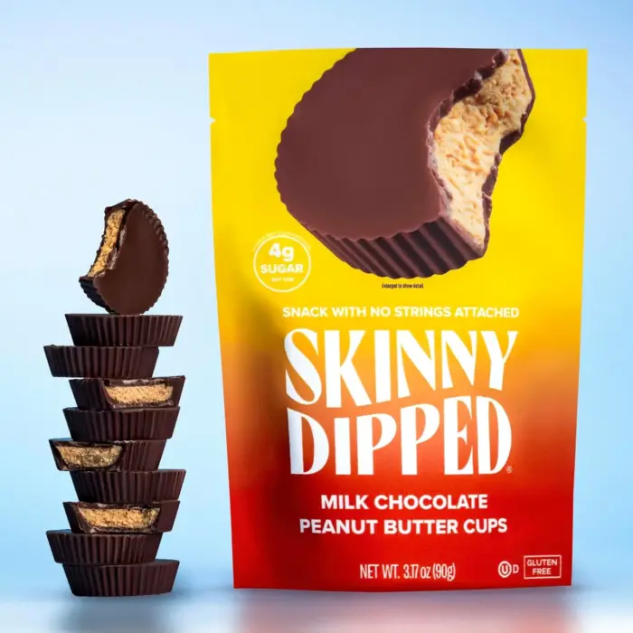 SkinnyDipped Milk Chocolate Cups, Peanut Butter, 3.17 Oz - Image 2