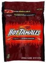 Hot Tamales Fierce Cinnamon Chewy Candy, 10 Oz