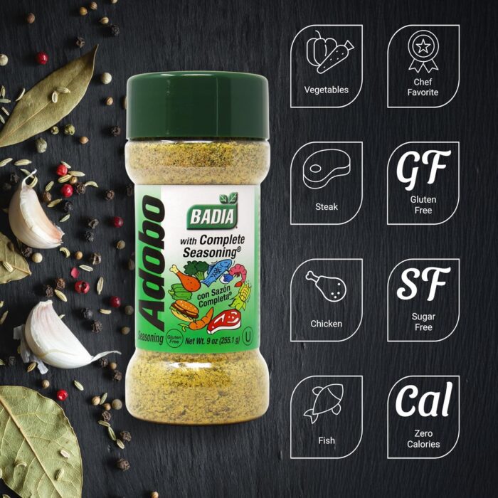 Badia Adobo with Complete Seasoning, 9 Oz - Image 2