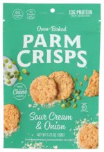 Parmcrisps Oven Baked 100% Cheese, Sour Cream & Onion, 1.75 Oz