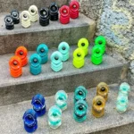 Shark Wheel Skateboard Cruising Wheels, Sapphire W/ Black Hub, 60 Mm - Image 4