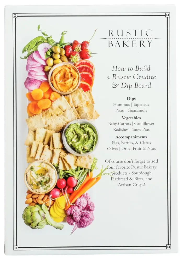 Rustic Bakery Sourdough Everything Spice Flatbread Bites, 4 Oz - Image 6