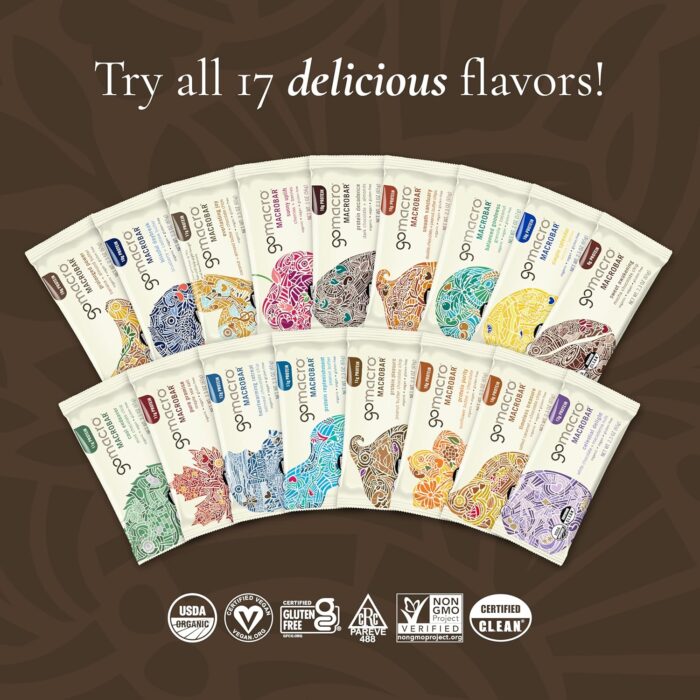 GoMacro Protein Macro Bar, Blueberry + Cashew Butter, 2.3 Oz - Image 4