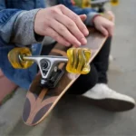 Shark Wheel Skateboard Cruising Wheels, Transparent Amber, 72 Mm - Image 5