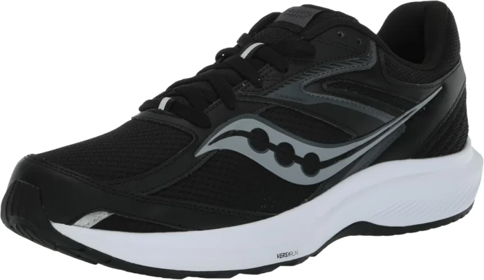 Saucony Cohesion 17 Men's shoes, Black/White, Size 10.5 - Image 2