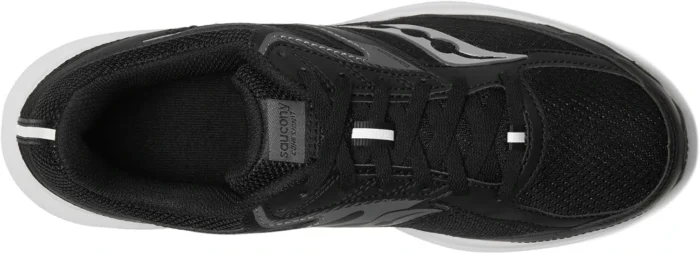 Saucony Cohesion 17 Men's shoes, Black/White, Size 10.5 - Image 3