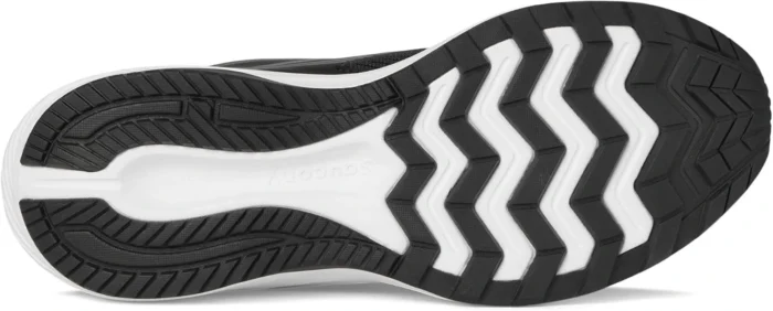 Saucony Cohesion 17 Men's shoes, Black/White, Size 10.5 - Image 4