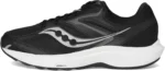 Saucony Cohesion 17 Men's shoes, Black/White, Size 10.5 - Image 5