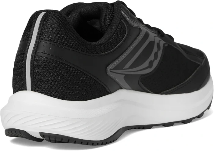 Saucony Cohesion 17 Men's shoes, Black/White, Size 10.5 - Image 6