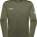 Mammut Lightweight Midlayer with Athletic Fit, Dark Marsh, Size XL