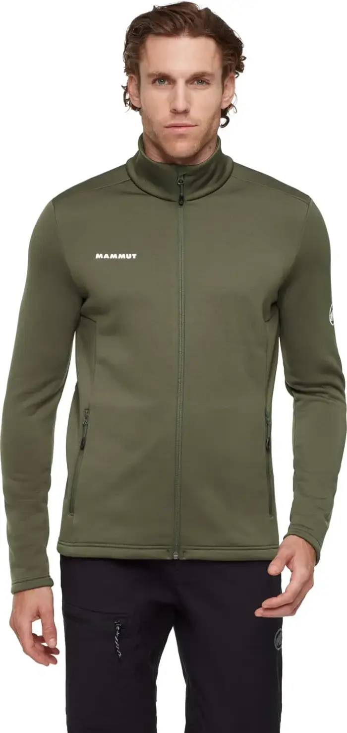 Mammut Lightweight Midlayer with Athletic Fit, Dark Marsh, Size XL - Image 3