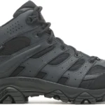 Merrell MOAB 3 Mid Waterproof Work Boots Mens, Black, Size 9.5