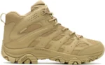 Merrell MOAB 3 Mid Waterproof Tactical Boots Mens, Dark Coyote, Size 7 - Image 2