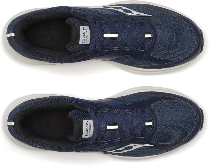 Saucony Cohesion 17 Men's Shoes, Navy/White, Size 11 - Image 4