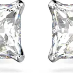 SWAROVSKI  Attract Square Stud Pierced Earrings