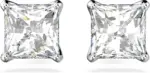 SWAROVSKI  Attract Square Stud Pierced Earrings