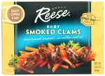Reese Smoked Baby Clams, 3.66 Oz