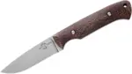White River Hunter Fixed Blade Knife Natural Burlap Micarta
