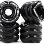 Shark Wheel Skateboard Cruising Wheels, Black, 60 Mm