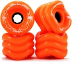 Shark Wheel Skateboard Cruising Wheels, Orange, 72 Mm