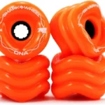 Shark Wheel Skateboard Cruising Wheels, Orange, 72 Mm